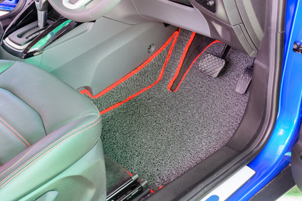 Vinyl car mat