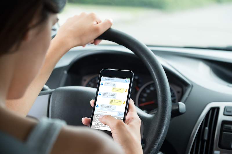 Distracted Driving Road Trip Safety
