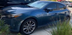 Mazda 3 Blue DG Collision
