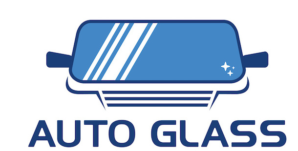 auto glass logo design vector template