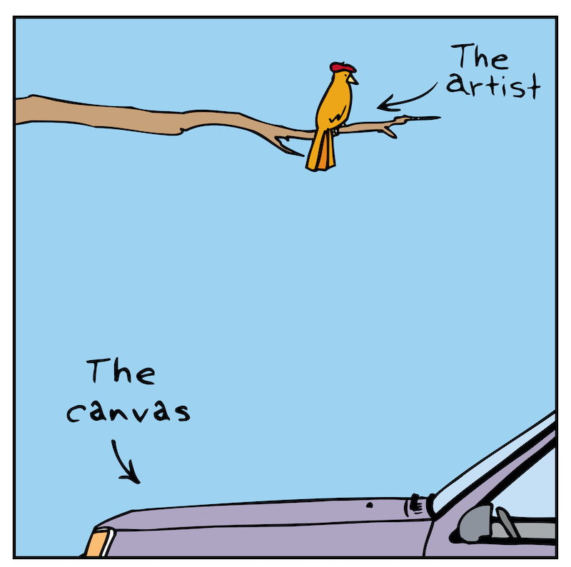 The Artist -- The Canvas car care tips
