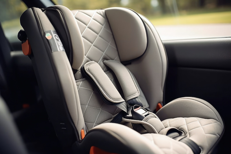 Drive comfortable infant seat protect belt passenger travel care car safety auto automobile toddler baby transportation vehicle interior