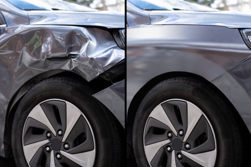 Photo Of Car Dent Repair Before And After