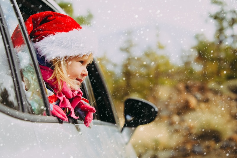 Christmas holiday road trips