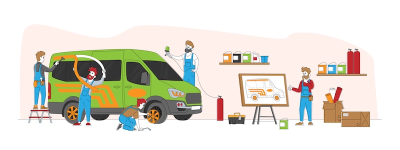 Car Tuning Concept, Automobile Tuner Workers Characters with Instruments Doing Vehicle Modification at Auto Service. Car Body Shop, Transport Upgrade, Painting. Linear People Vector Illustration SSUCv3H4sIAAAAAAAACpyRz27DIAzG75P2DhHnRqJJmrV9lWoH8ycJKoEKyKap6rvPQJg474Z/xp/92c/3t6YhDLzi5No8Y4Sx0nrzwUFQ1iCmh507aYR0NZFCBesU6BoyCHwxsEqEZtM64ldKEh8gbF762GxHHIKcUSPDP4k80S3HTUmkJFZgipBDxfzGEisoi/+rMj8+ixuYpeE/aeDKiJNaQjZyy1/J/TtIt9bWYBPKVq6+LAcdP/SV0sMprsxcldmwpC2XMm43E1wcgRzHSxmeaGsfwHTc8oSysvAFvMcKUXjVi+NZ7Vq1MjYkD/tKiMBjpD59158Heu7oePk4Dl2/t90PuCjUSRMVIYz5XYnavYoTEMHl0I0jawXrWDv0AC3jbGophXGaTpTyE8Xdv34BAAD//wMA9sas9IoCAAA=