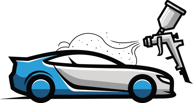 Auto Body Paint Spray Gun