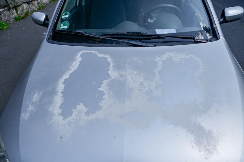 UV Rays on car finish