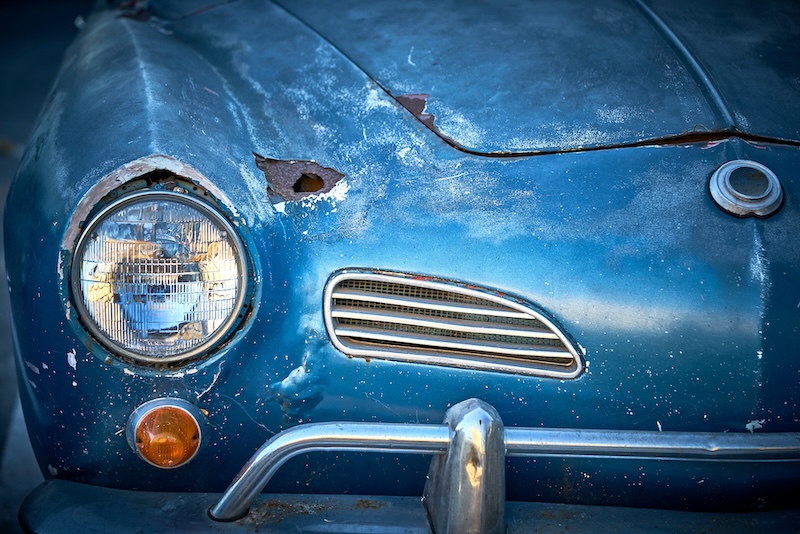 Car Coat Paint Blue